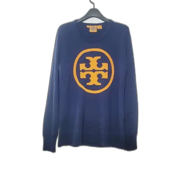 TORY BURCH 토리버치 여성 긴팔 라운드 니트티(곤오)