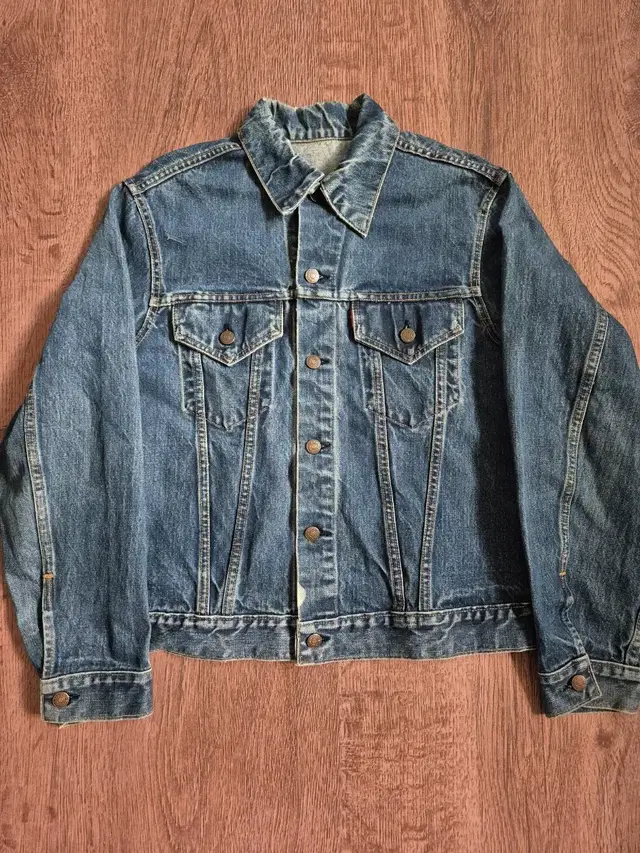 70s Levis 리바이스 70505 big E 데님 자켓