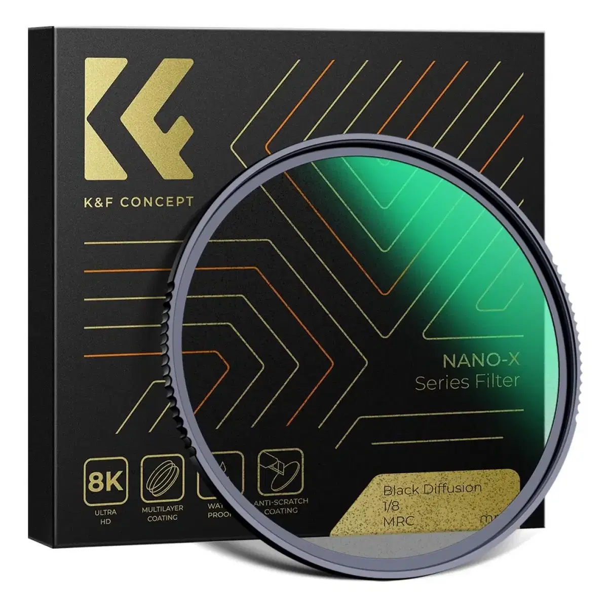 K&F 52mm NANO-X 블랙미스트 디퓨전 (1/8) 필터 (새상품)