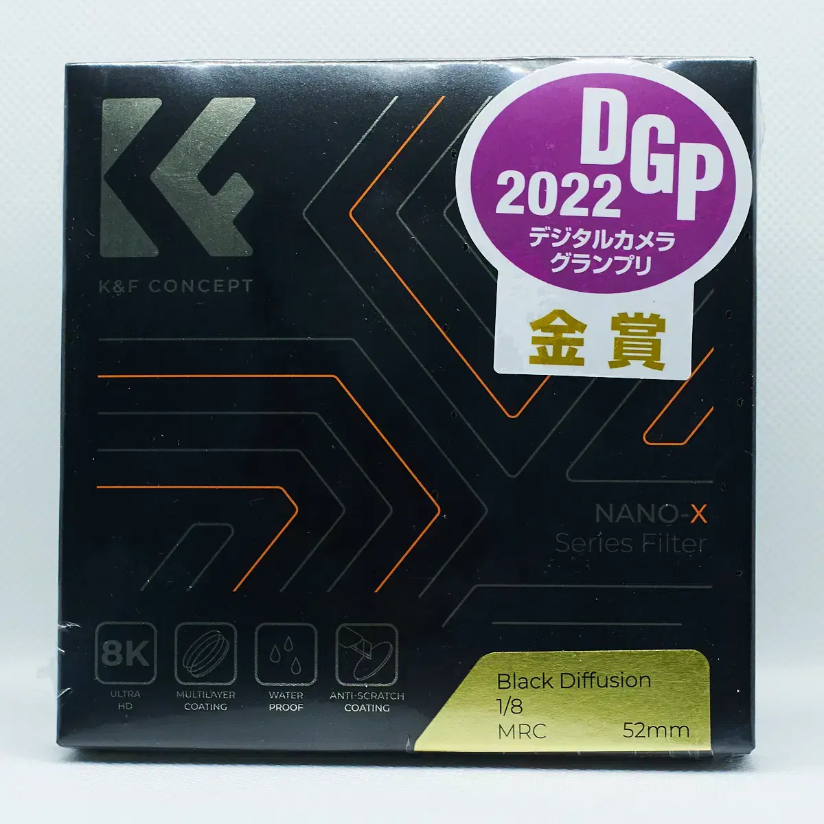 K&F 52mm NANO-X 블랙미스트 디퓨전 (1/8) 필터 (새상품)