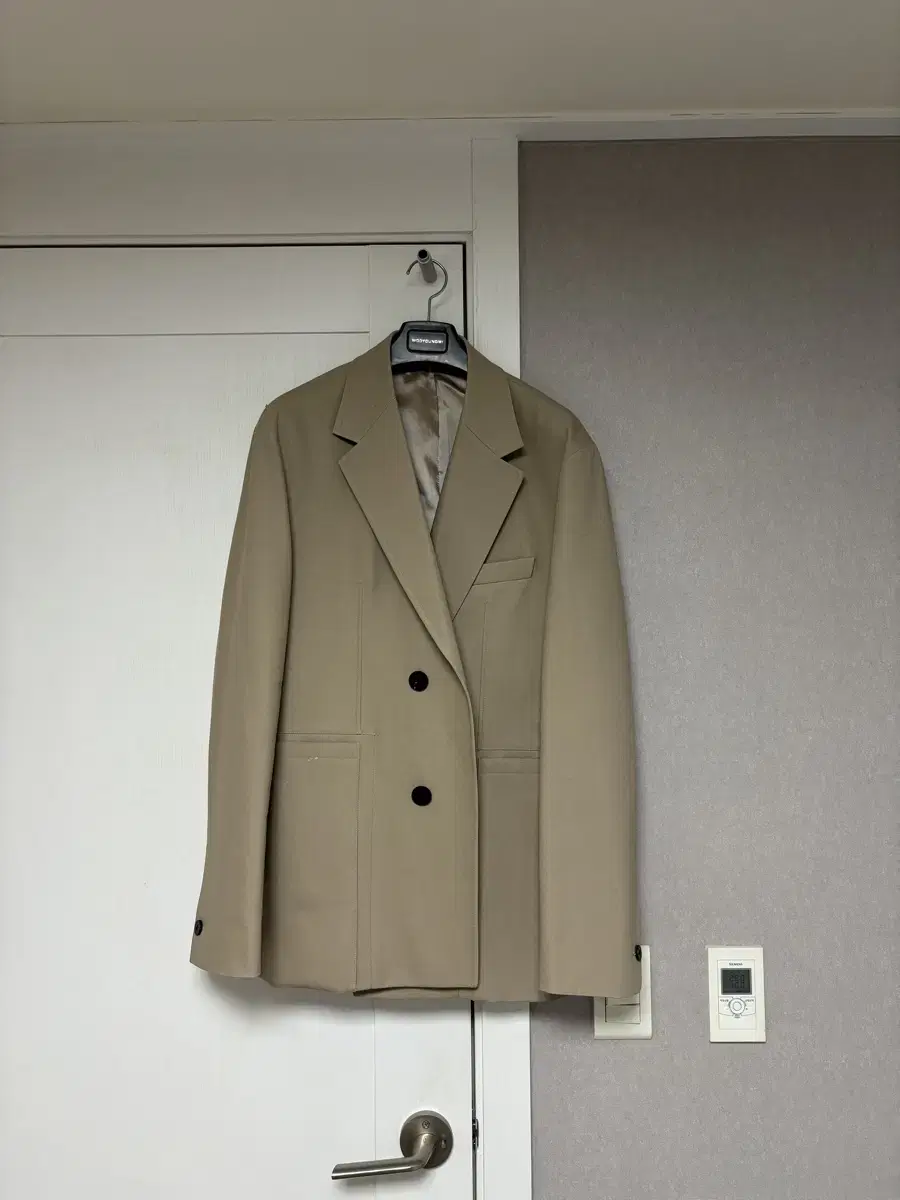 [48] Wooyoung Woo 23FW Beige Setup Jacket