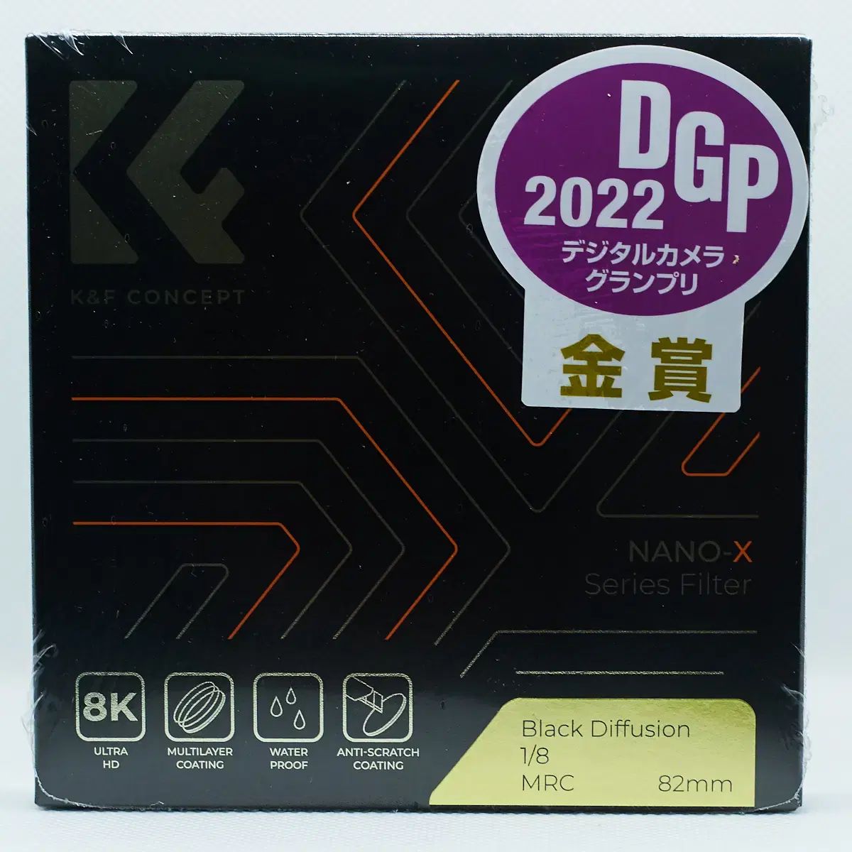 K&F 82mm NANO-X 블랙미스트 디퓨전 (1/8) 필터 (새상품)