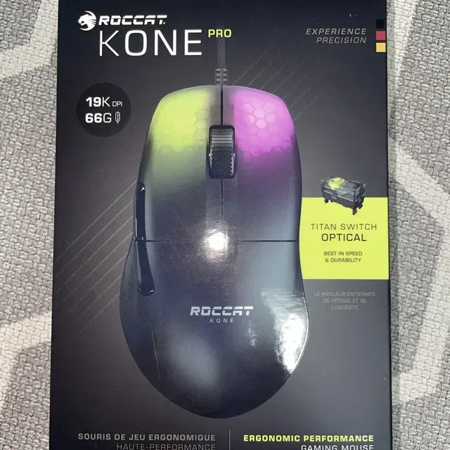 Roccat kone pro 유선 마우스