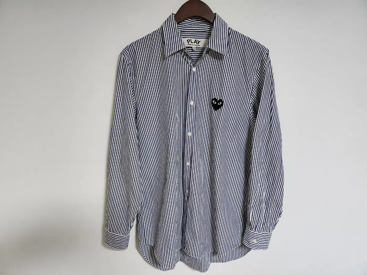 M Comme des Garçons Song striped men's shirt AZ-B008 C0924