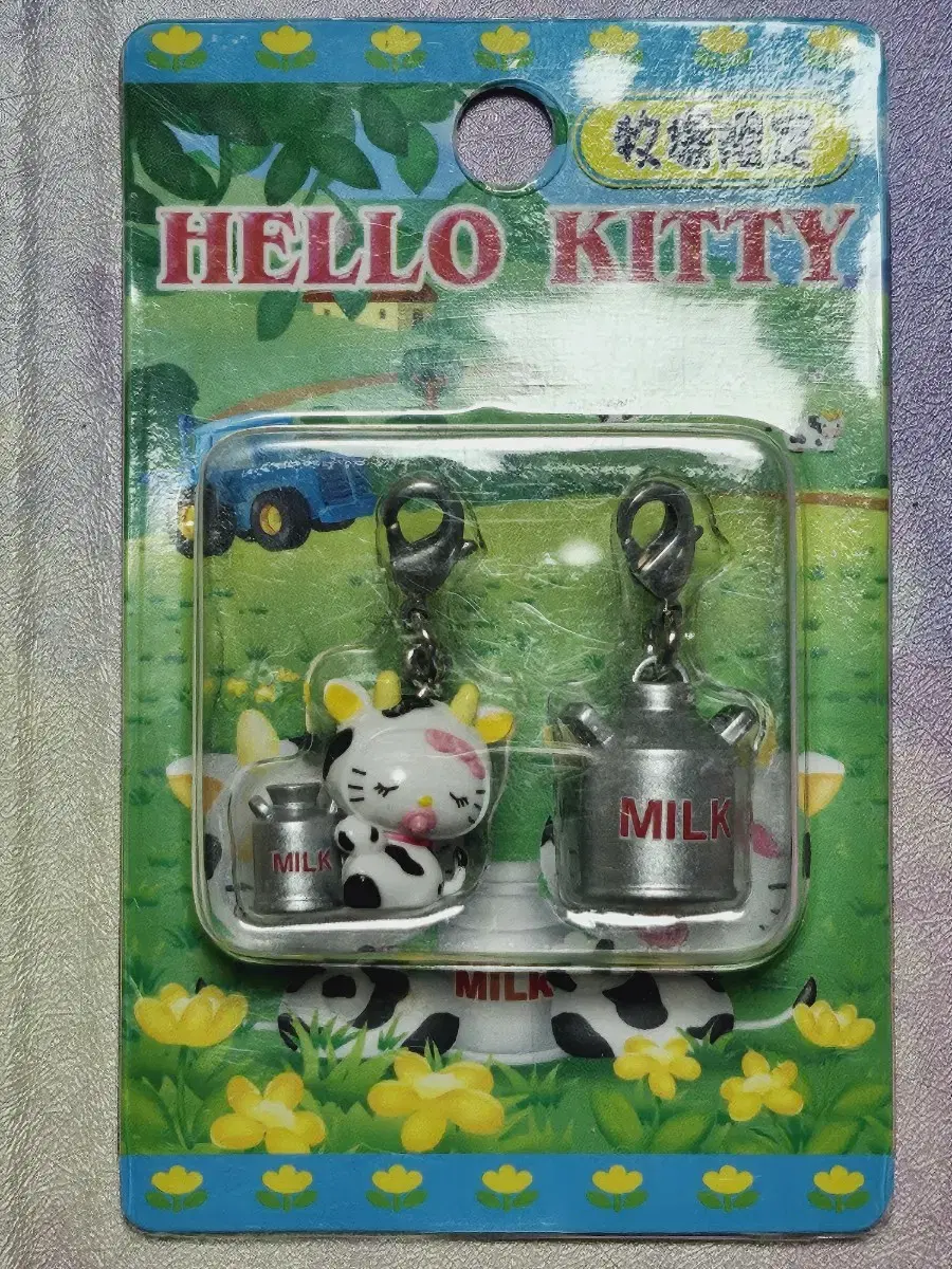 Ranchhouse Baby Cow Kitty Strap Boxed