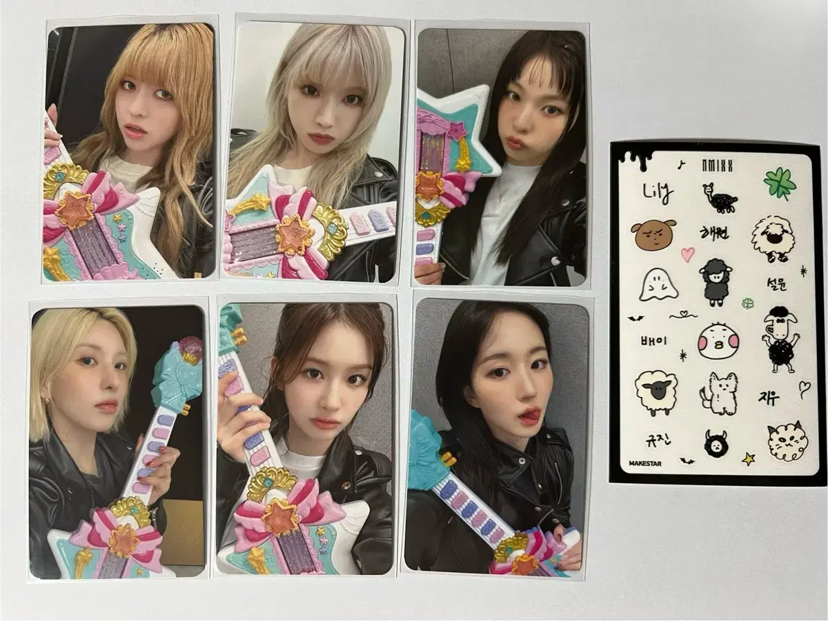 nmixx babyrockstar offline unreleased photocard makestar makestar nmixx