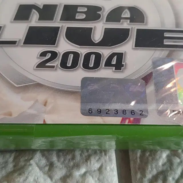 XBOX 구형1세대  NBA LIVE 2004 미개봉