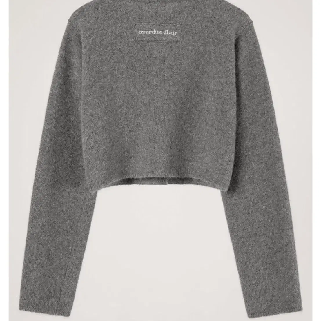 오버듀플레어RACCOON MINI CARDIGAN_GRAY