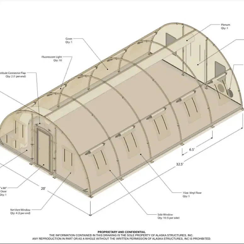 U.S Alaska Shelter Tent (알래스카 미군용 텐트)