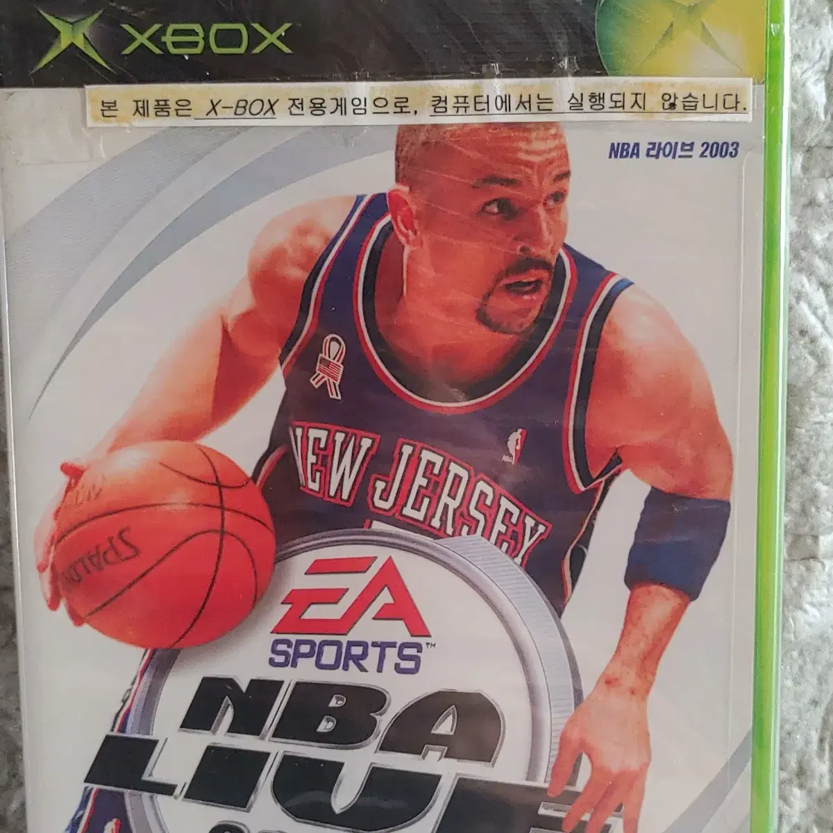 [XBOX]   NBA 라이브 2003 정발 미개봉