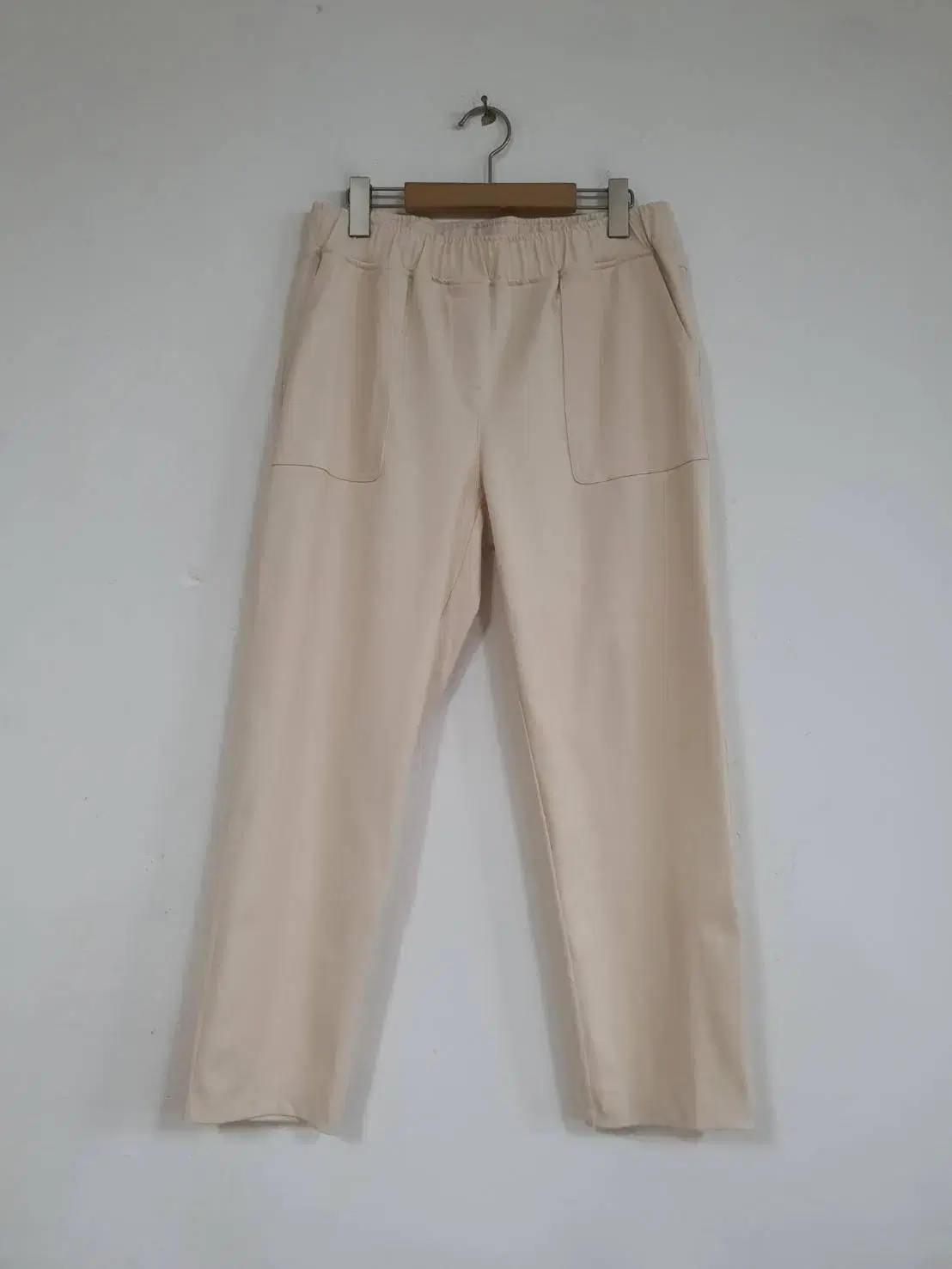 Jacobs Women's 23-Year Ivory Spandex-Banded Pants 32-33