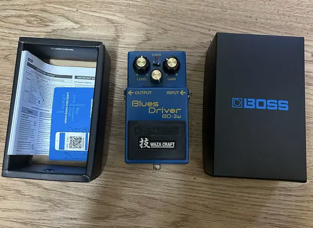 보스 블루스 드라이버 Boss BD-1W