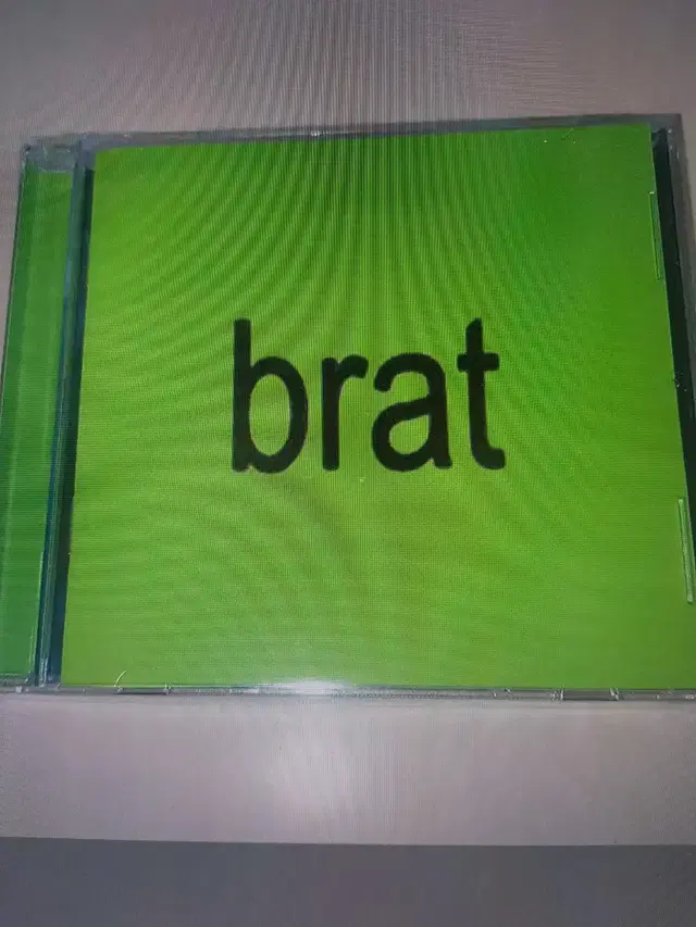 charli xcx brat cd 미개봉신품