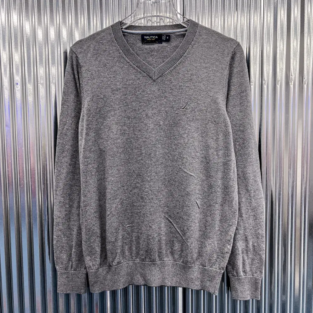 Nautica Cotton V-Neck Knit (Domestic M) I645