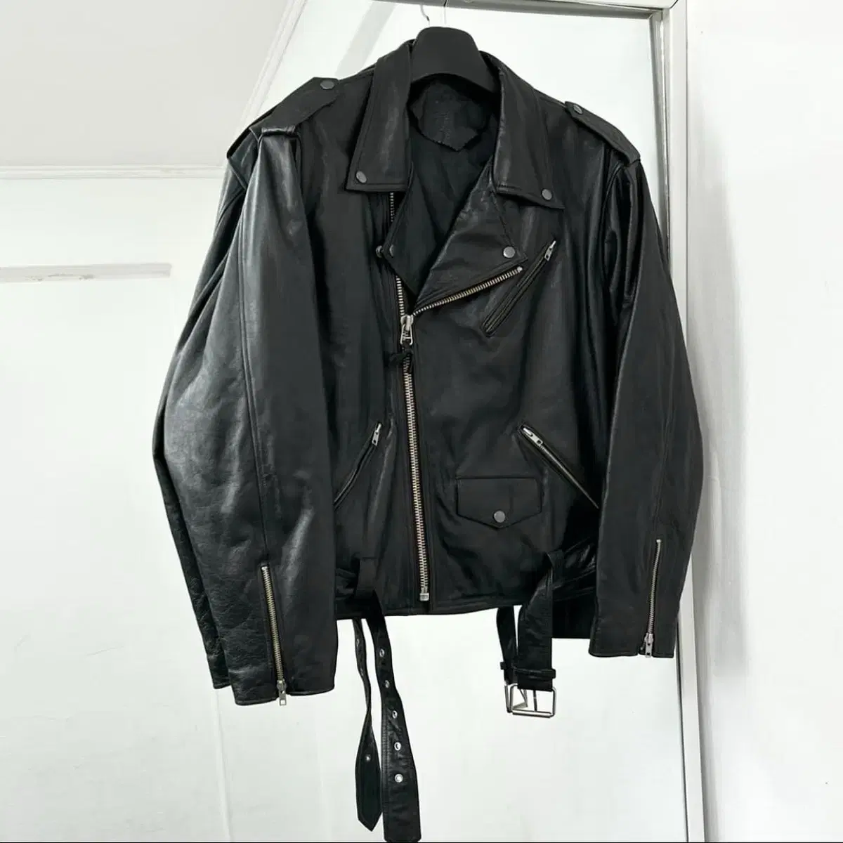 00s Cowhide Rider Jacket