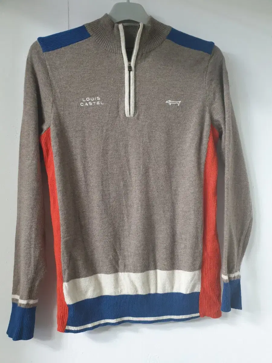 Léw Castell Half-Zip Up Wool Knit Size 95