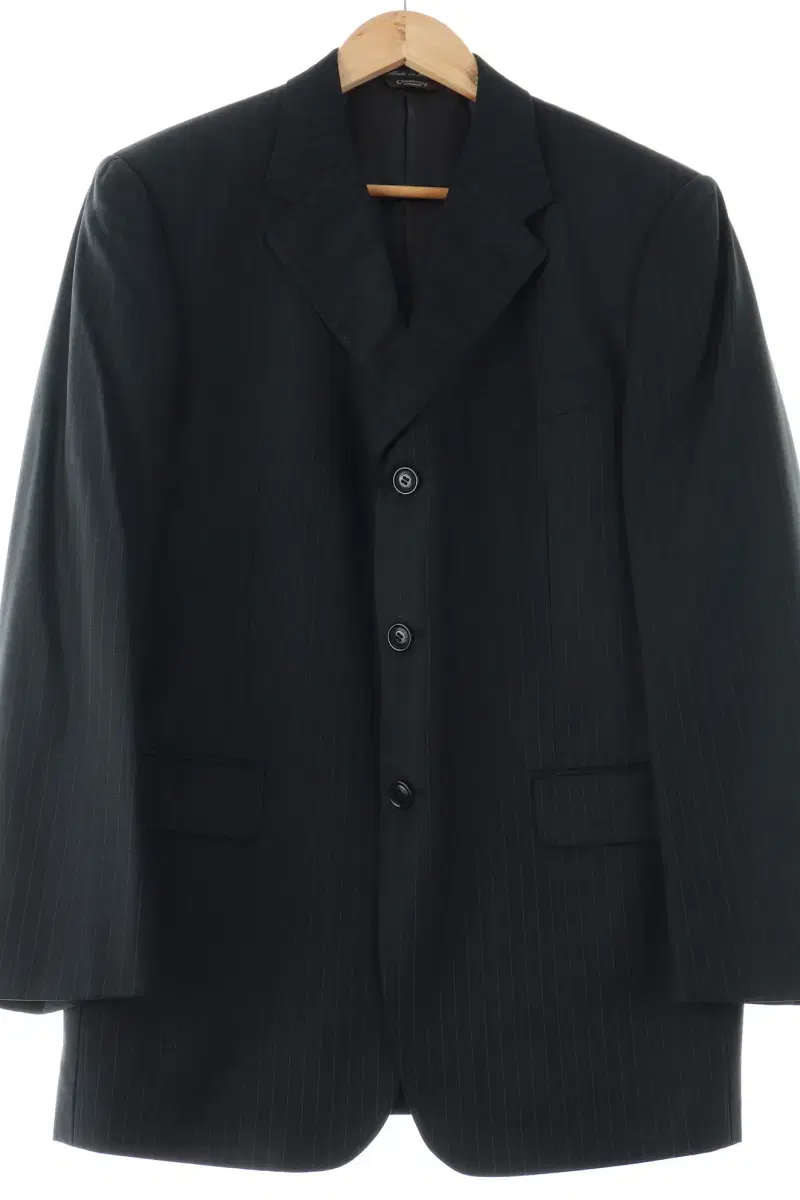 (L) Cambridge Members Suit Jacket Blazer Stripe-F195