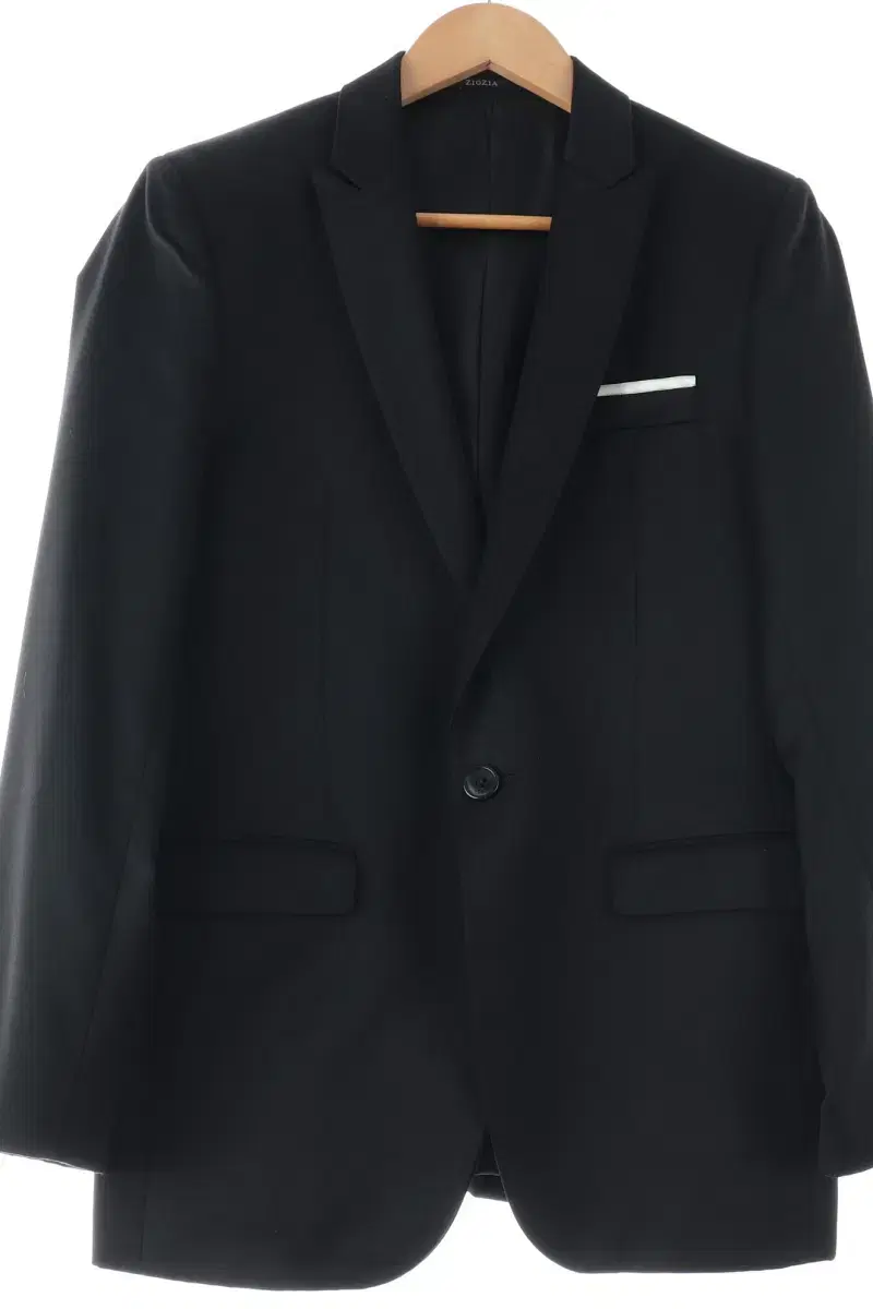 (M) Gio Gia Suit Jacket Blazer Black Poly Nomcore-F196