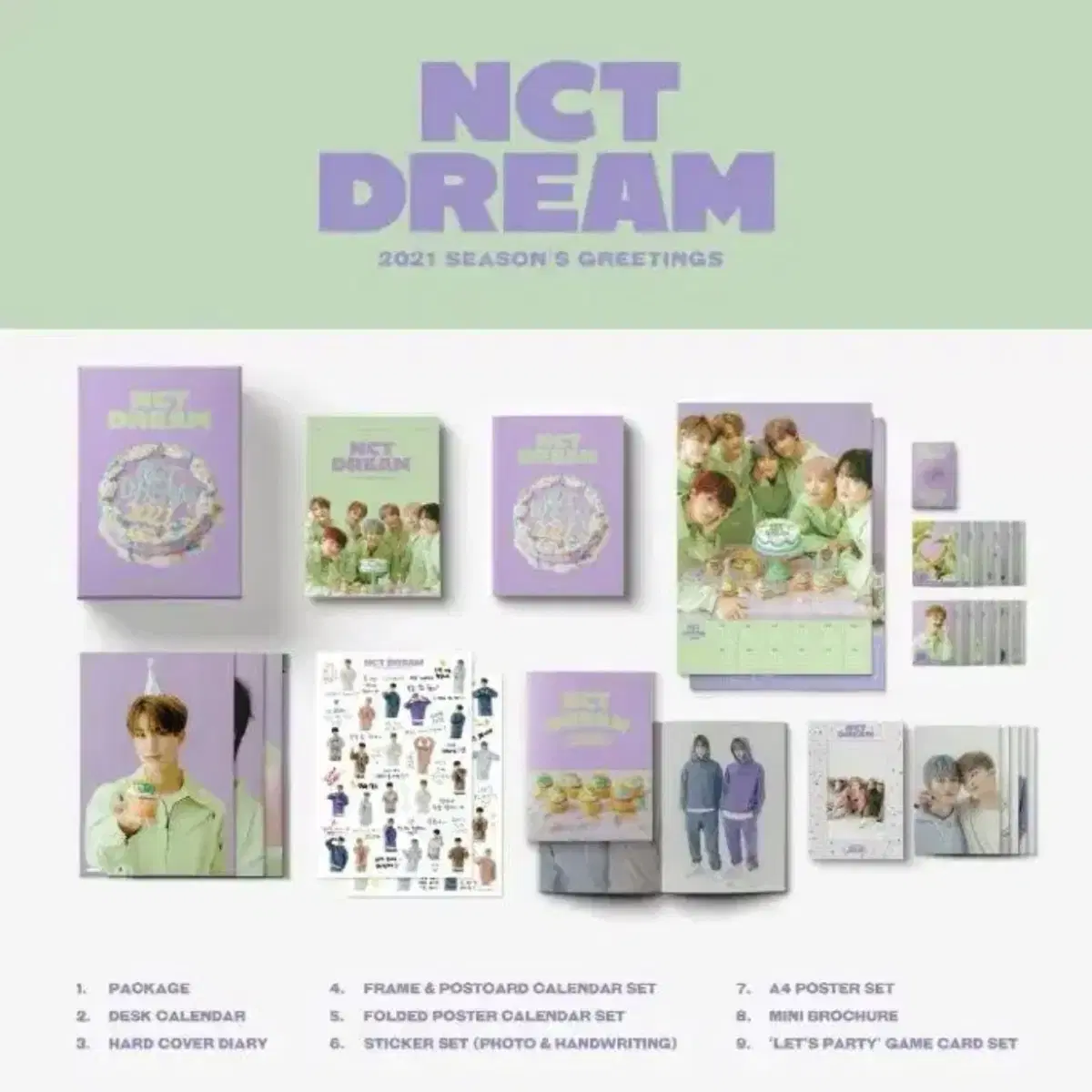 급처) nct dream 2021 seasons greetings wts nct dream