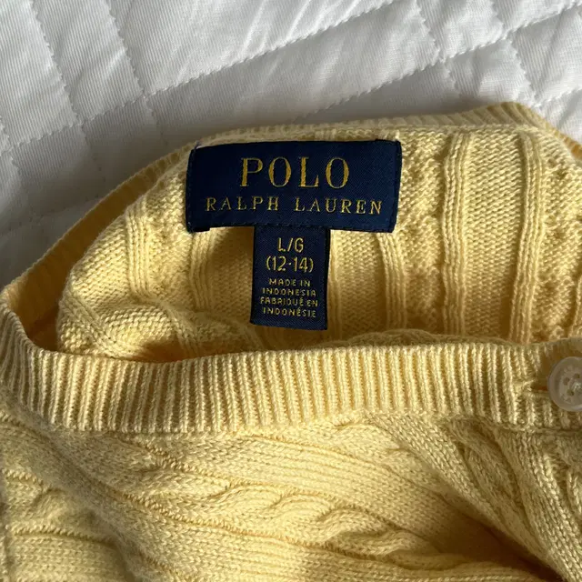 POLO RALPH LAUREN cotton cable cardigan