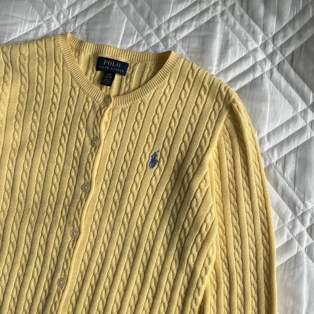 POLO RALPH LAUREN cotton cable cardigan