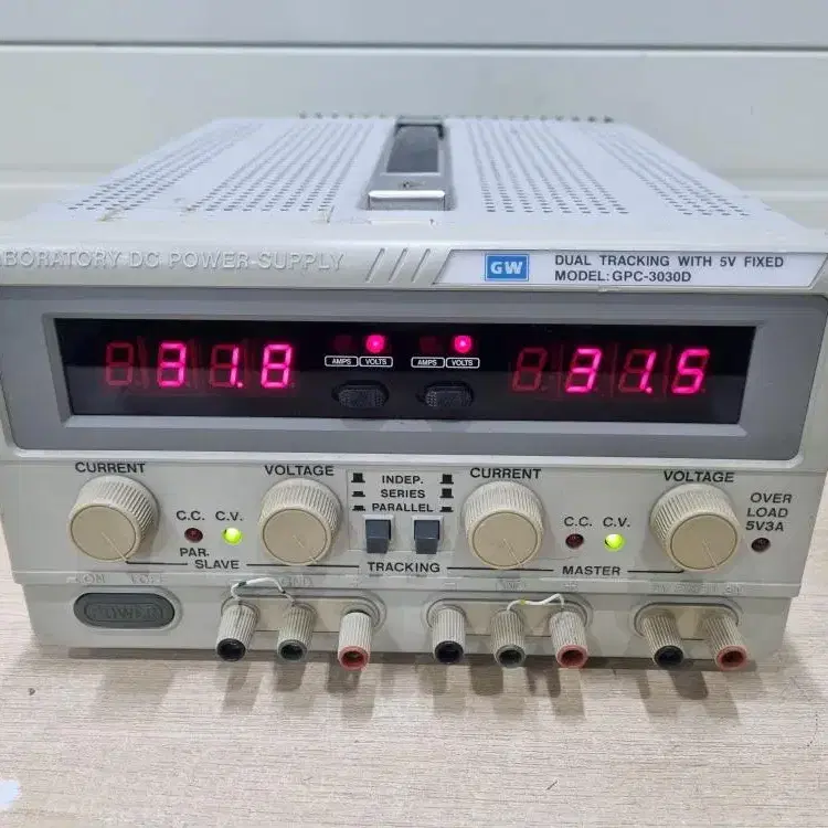 GW Dual Tracking GPC-3030D 파워서플라이 5V