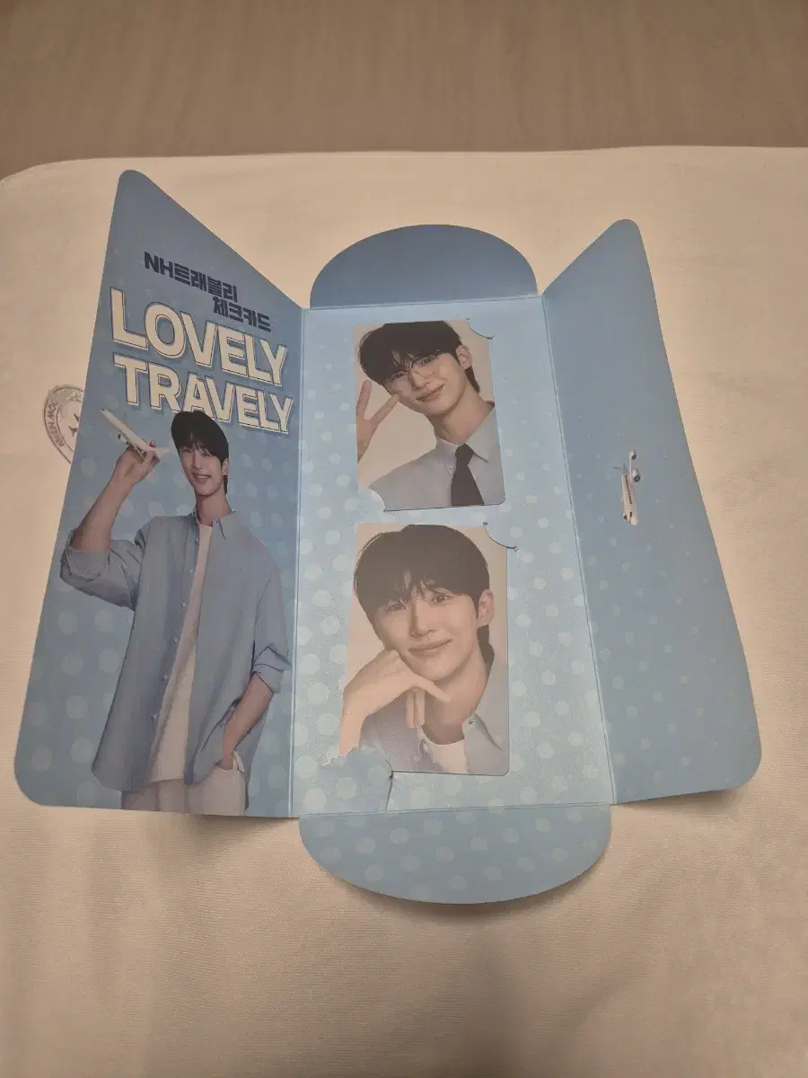 (New) NH Travel Check Card Byun Wooseok Photo Card Sells