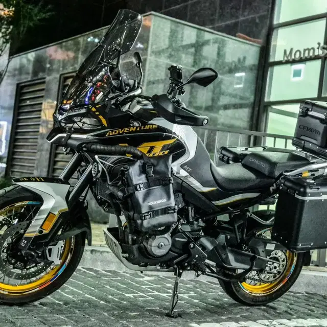 cfmoto 800mt(22년식) 애로우 소음기없이 구변완