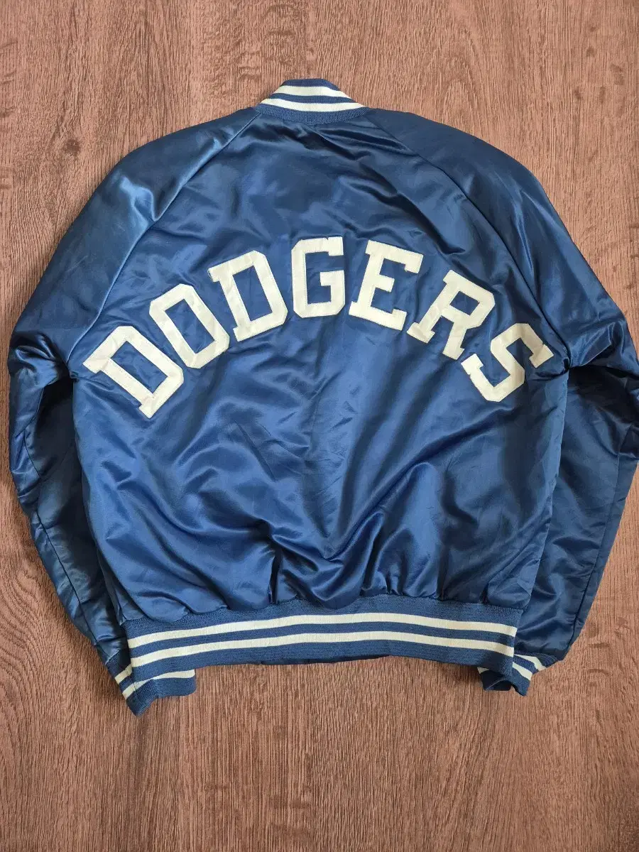 90s Chalk line LA Dodgers varsity jacket