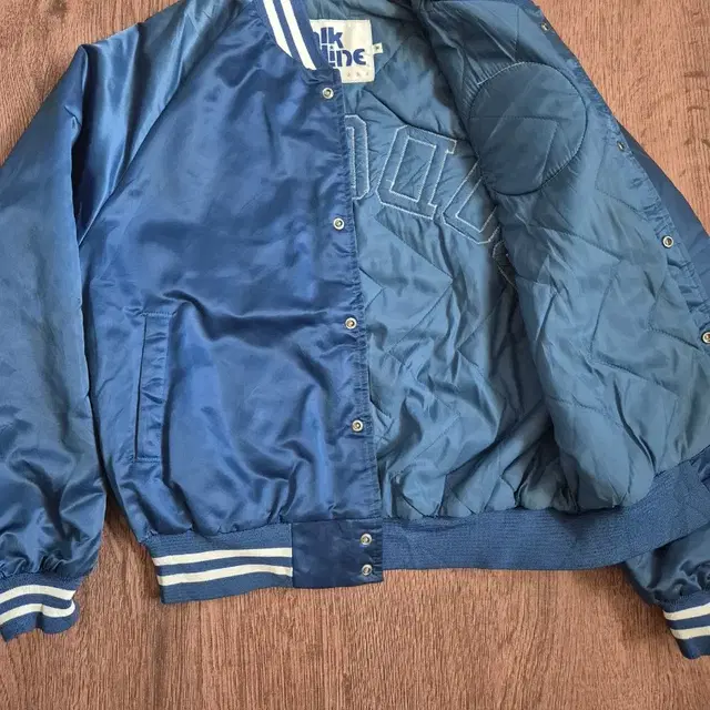 90s Chalk line LA 다저스 varsity jacket