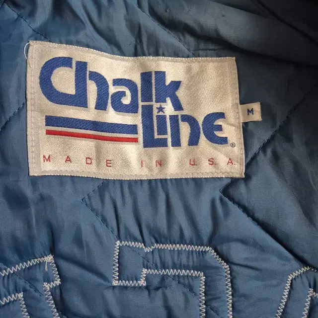 90s Chalk line LA 다저스 varsity jacket