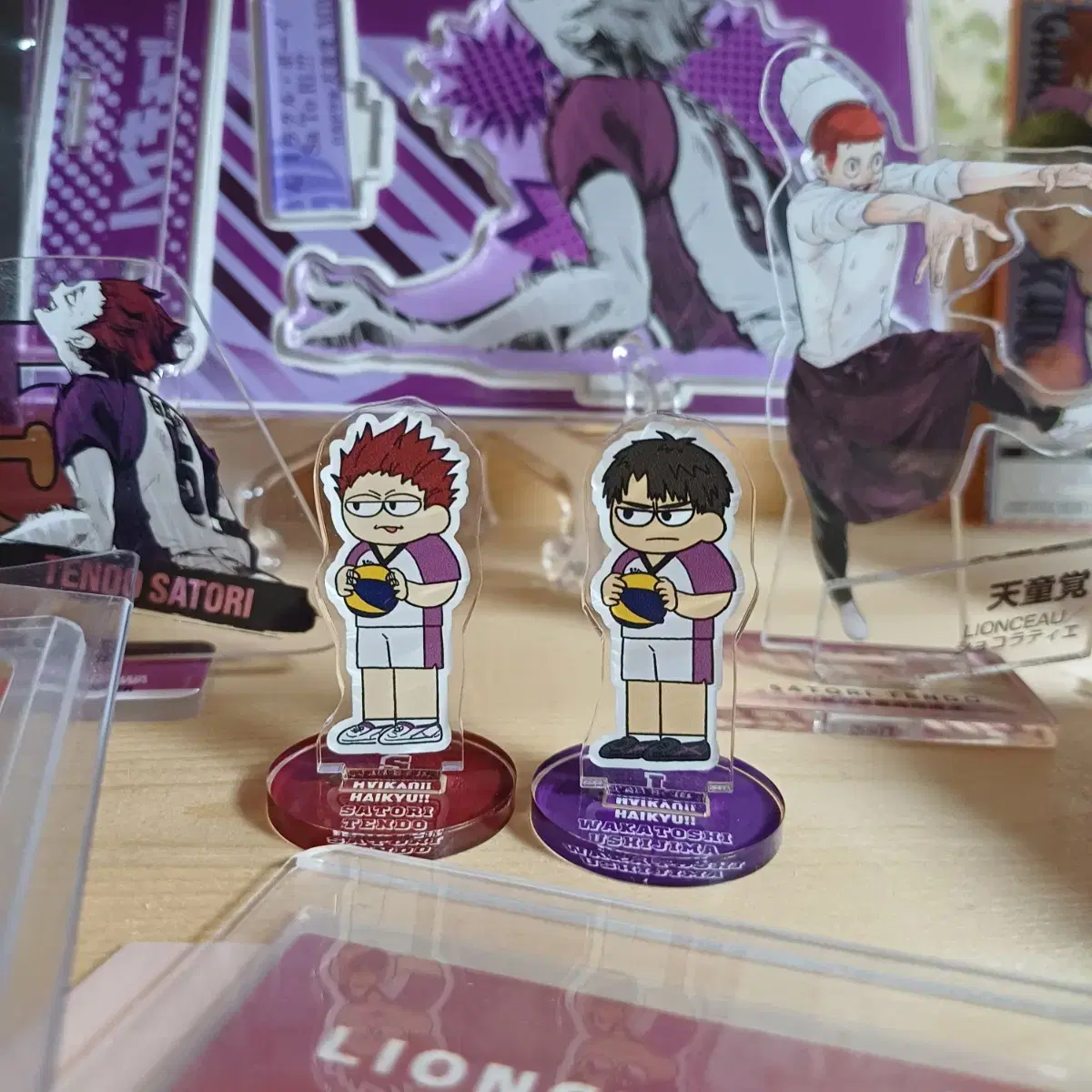 Haikyuu Tendo Ushijima Jirori acrylic Stand