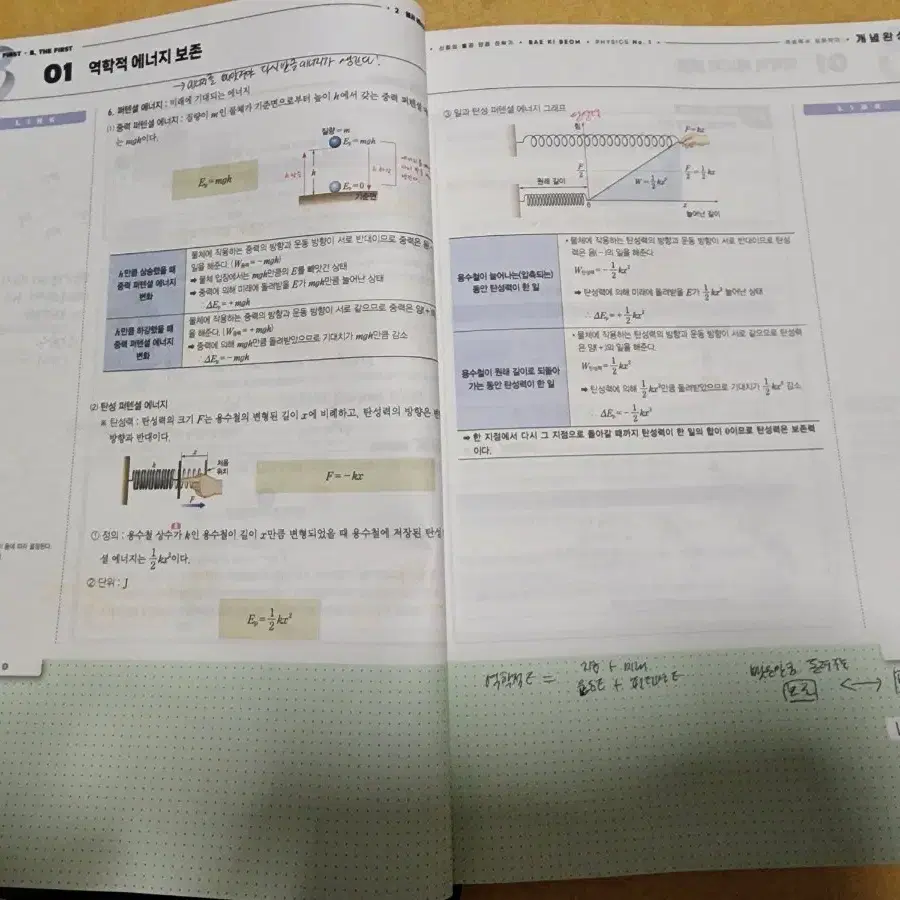 2025 배기범 물리학1 필수본 개념완성 팝니다