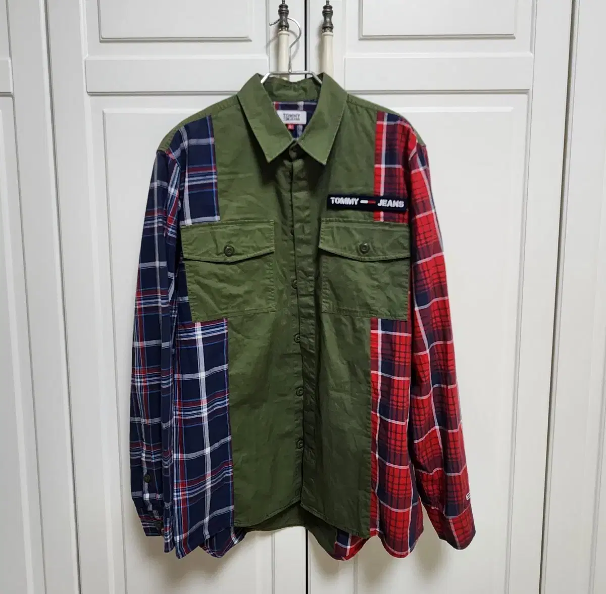 Men's and Women's Tommy Jins Block Check Southern Jacket L 55-77