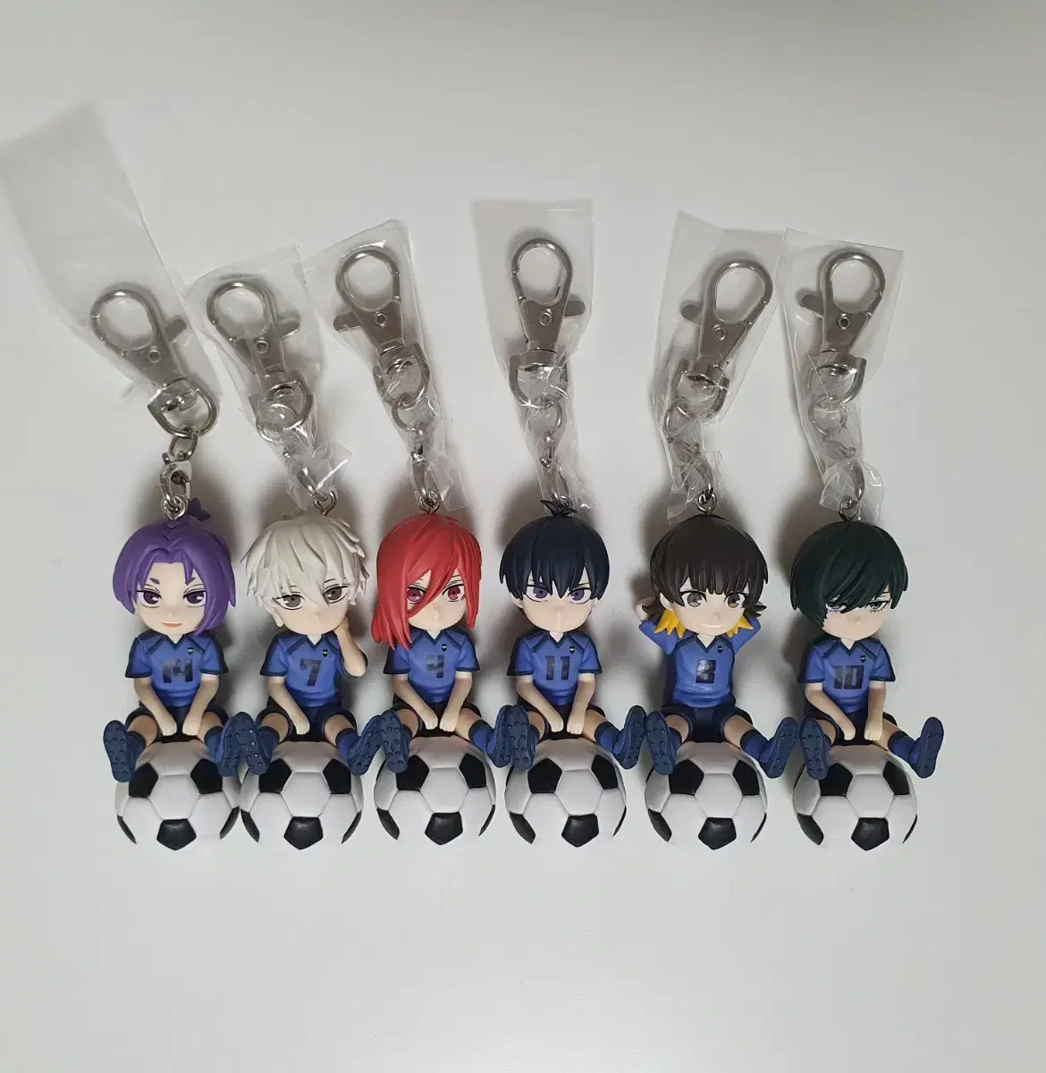 BLUELOCK Figures keyring Strap Nagi Leo Chigiri Isagi Bachira Itoshirin