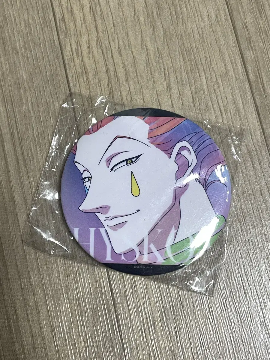 hisoka canbadge dedicationhunterhunterchlorocrapicakirairmi