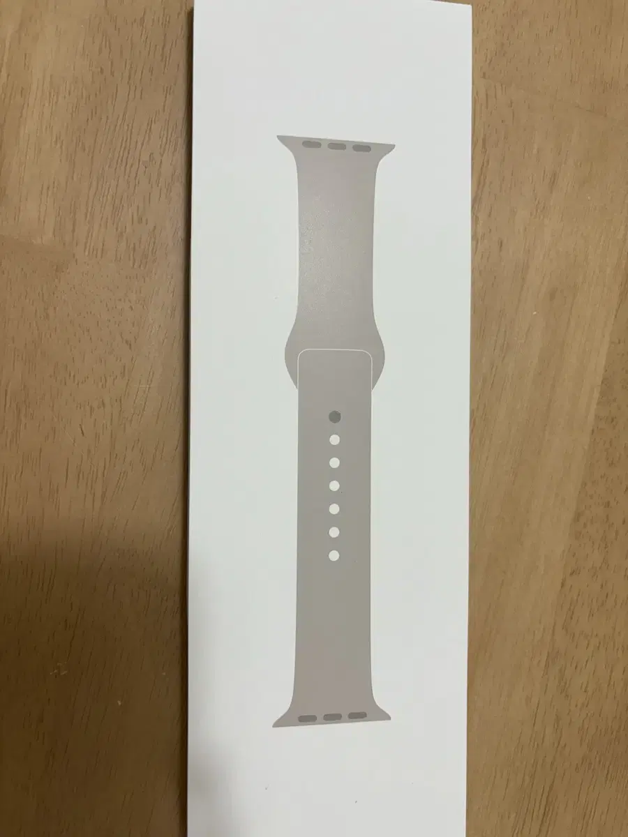 Apple Watch Silicone Strap Genuine sealed 41mm Star Light M/L