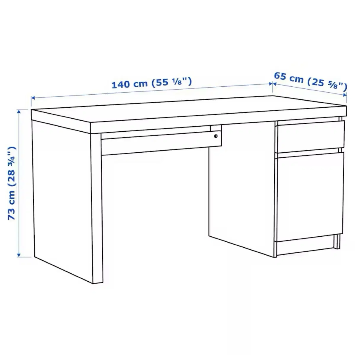 이케아 말름 책상 IKEA MALM