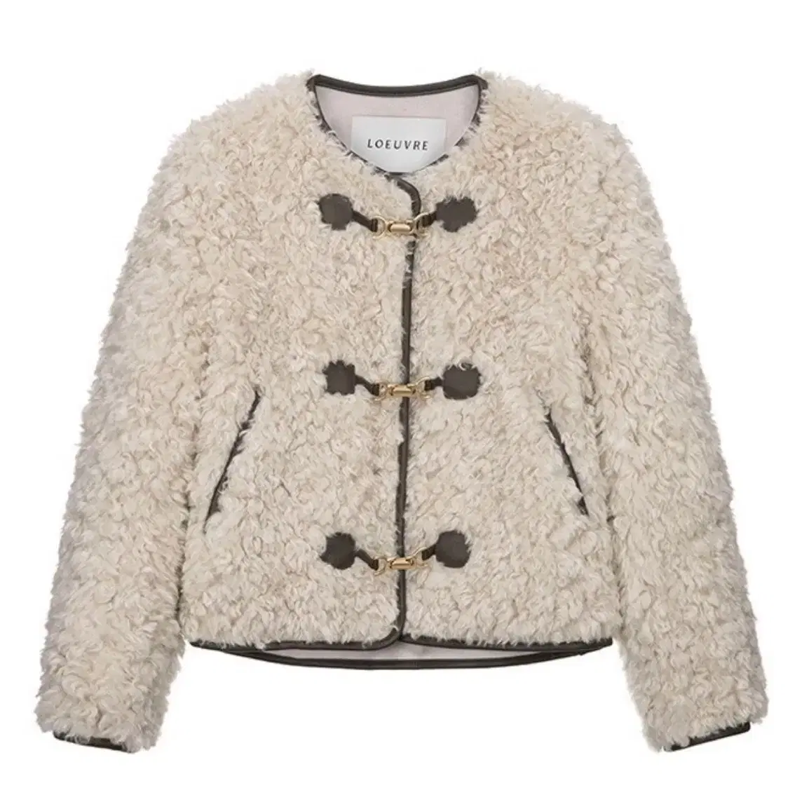 루에브르 Toggle Point Fur Jacket M