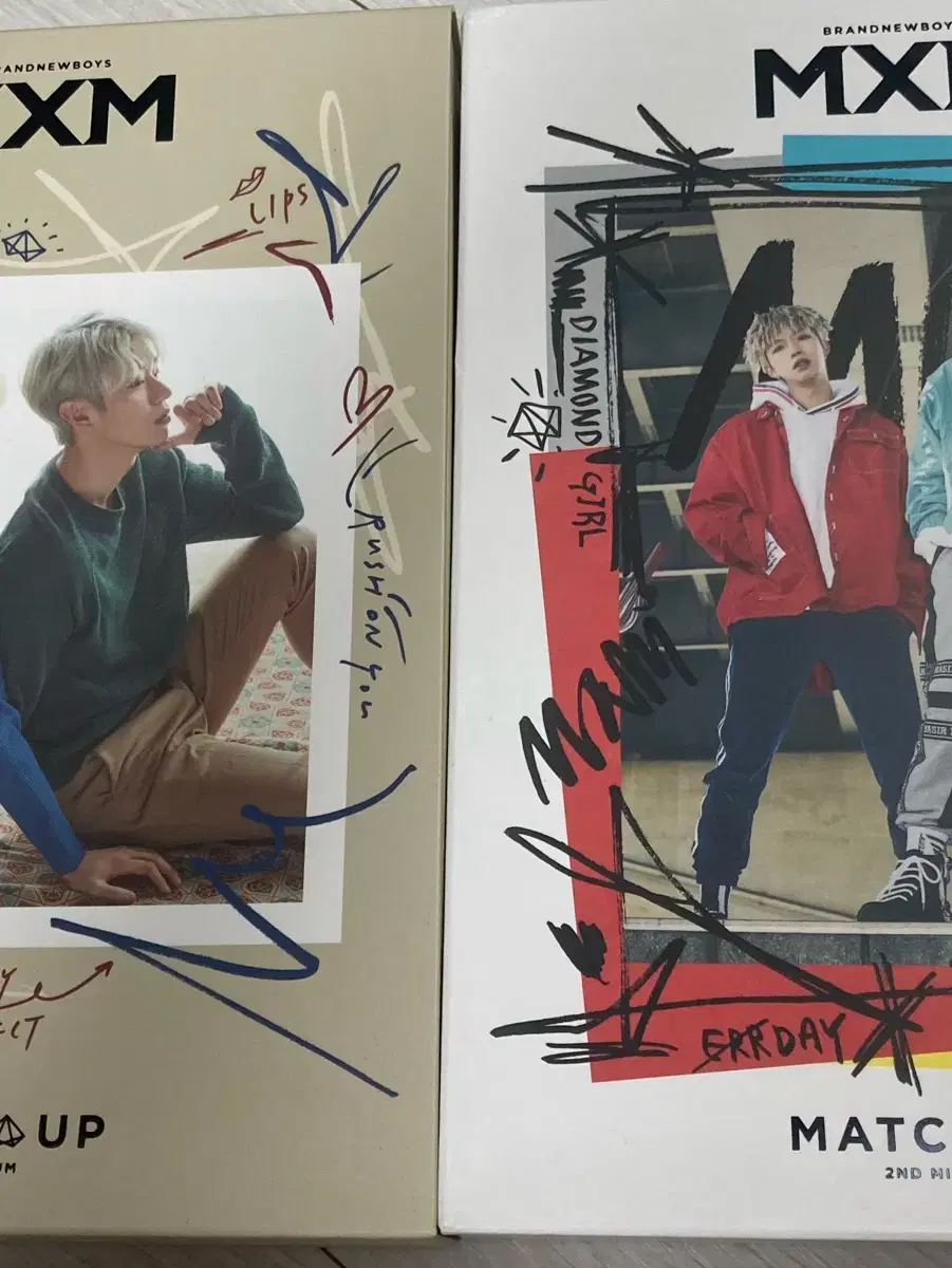 MXM Unsealed Albums