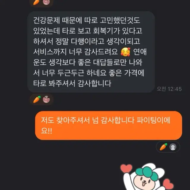 후기 다량 보유) 꼼꼼하고 자세한 타로 봐드려요!