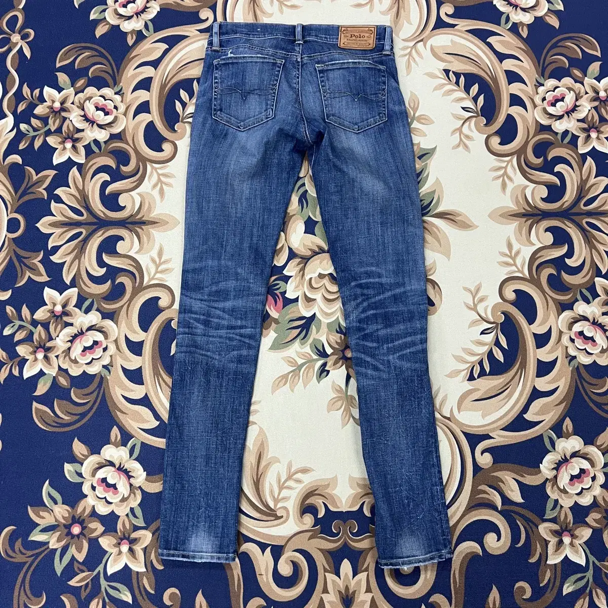 (29)Polo Ralph Lauren Medium Blue Denim Pants