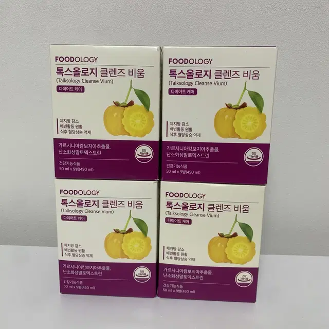 톡스올로지 클렌즈 비움 450ml 4박스