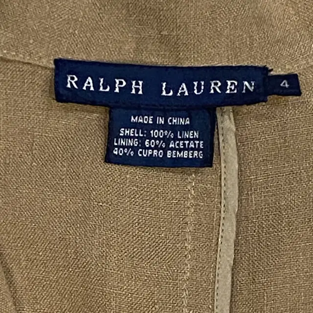 ralphlauren 랄프로렌 리넨 블레이져 자켓