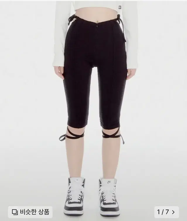 유희 LACE-UP BIKER SHORTS 바이커쇼츠