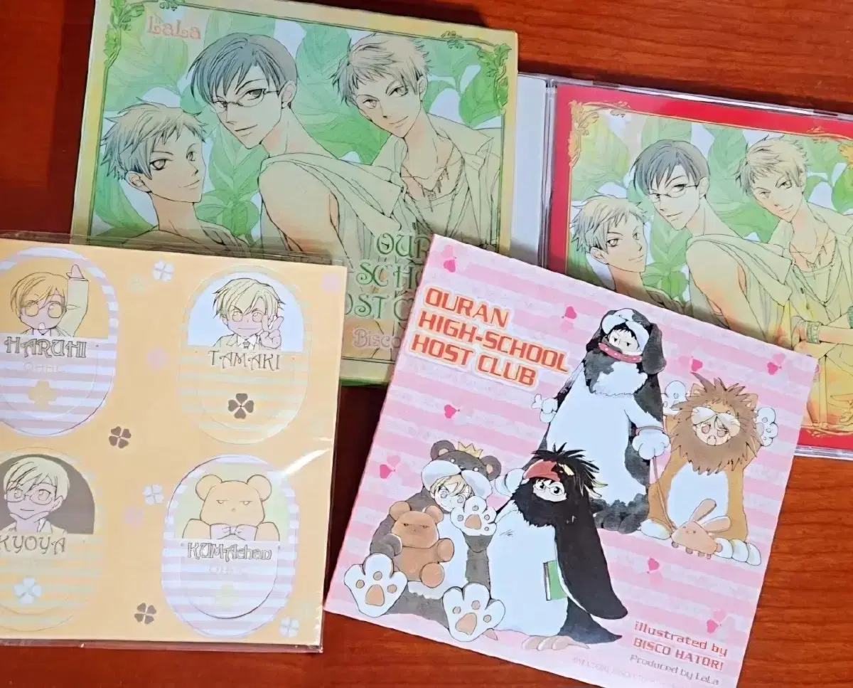 Orango School Host Club Goods Original Drama CD + Bookmark