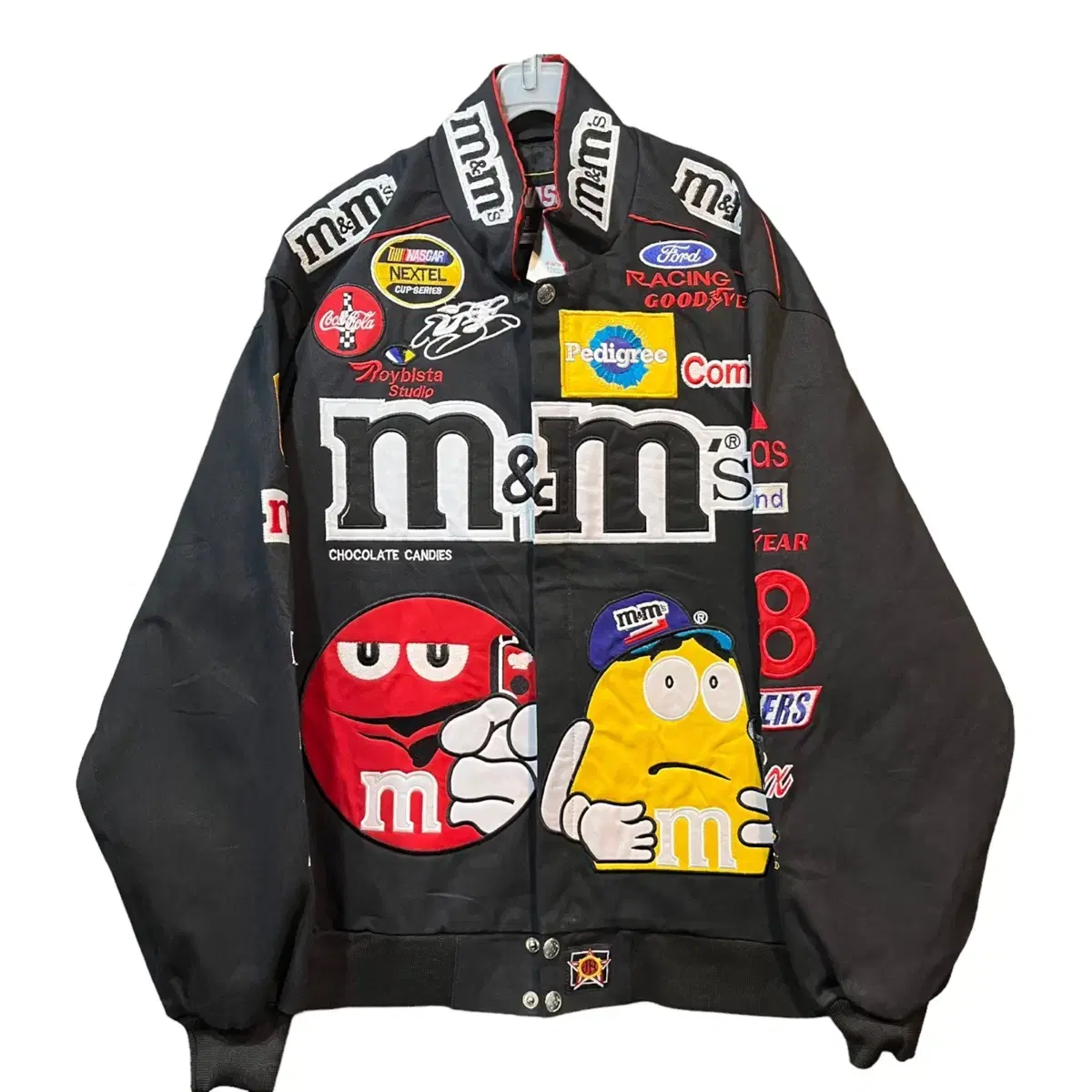 [XL] VINTAGE 제프해밀턴 m&m 레이싱자켓