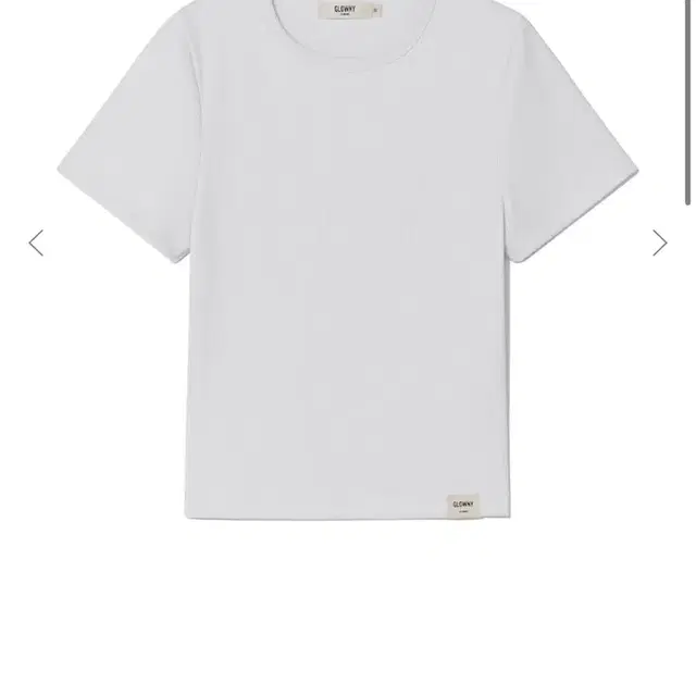 글로니 RIP CREW NECK TEE WHITE