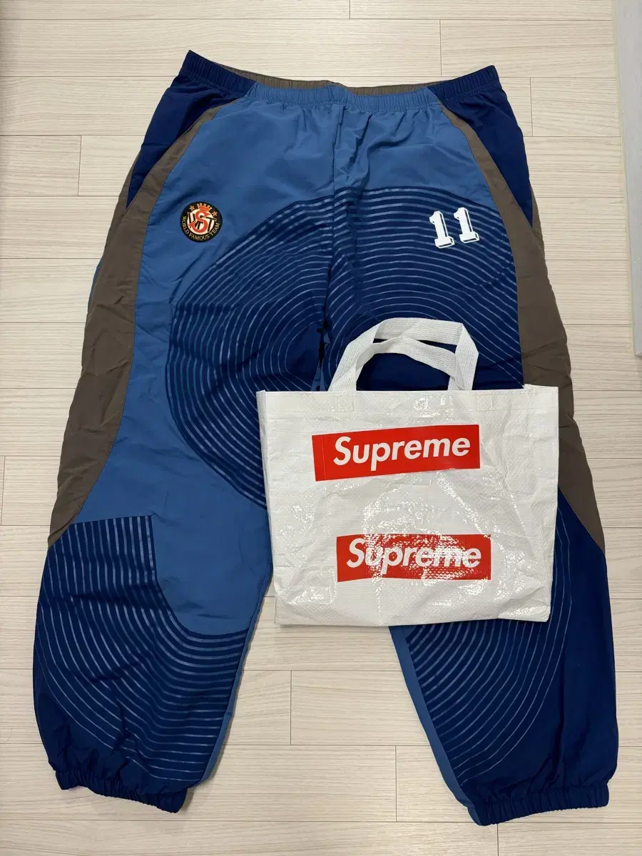 [XL] Supreme S Logo Track Pants Navy Palm Navy.