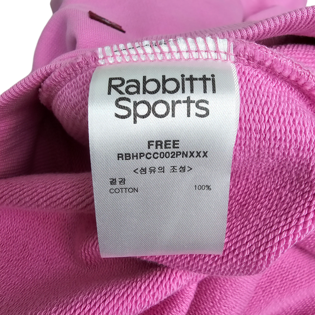 [F] Rabbitti Sports 래비티 스포츠 오버핏 후디 새상품